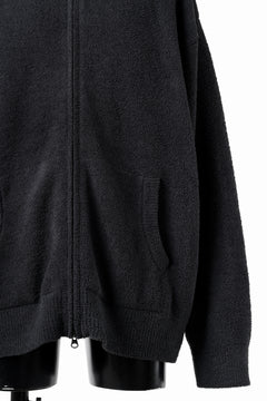 Load image into Gallery viewer, MASTERMIND WORLD LOUNGE FULL-ZIP HOODIE / SOFTY BOA FLEECE (BLACK x WHITE)