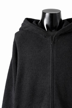 Load image into Gallery viewer, MASTERMIND WORLD LOUNGE FULL-ZIP HOODIE / SOFTY BOA FLEECE (BLACK x WHITE)