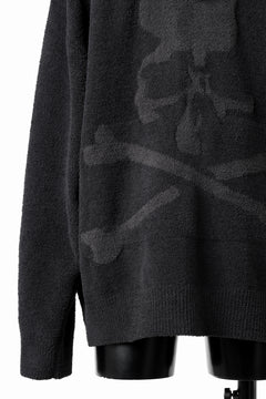 Load image into Gallery viewer, MASTERMIND WORLD LOUNGE FULL-ZIP HOODIE / SOFTY BOA FLEECE (BLACK x CHARCOAL)