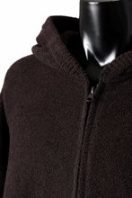 Load image into Gallery viewer, MASTERMIND WORLD LOUNGE FULL-ZIP HOODIE / SOFTY BOA FLEECE (BROWN x SAND)
