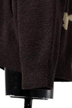 Load image into Gallery viewer, MASTERMIND WORLD LOUNGE FULL-ZIP HOODIE / SOFTY BOA FLEECE (BROWN x SAND)