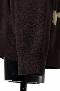 Load image into Gallery viewer, MASTERMIND WORLD LOUNGE FULL-ZIP HOODIE / SOFTY BOA FLEECE (BROWN x SAND)