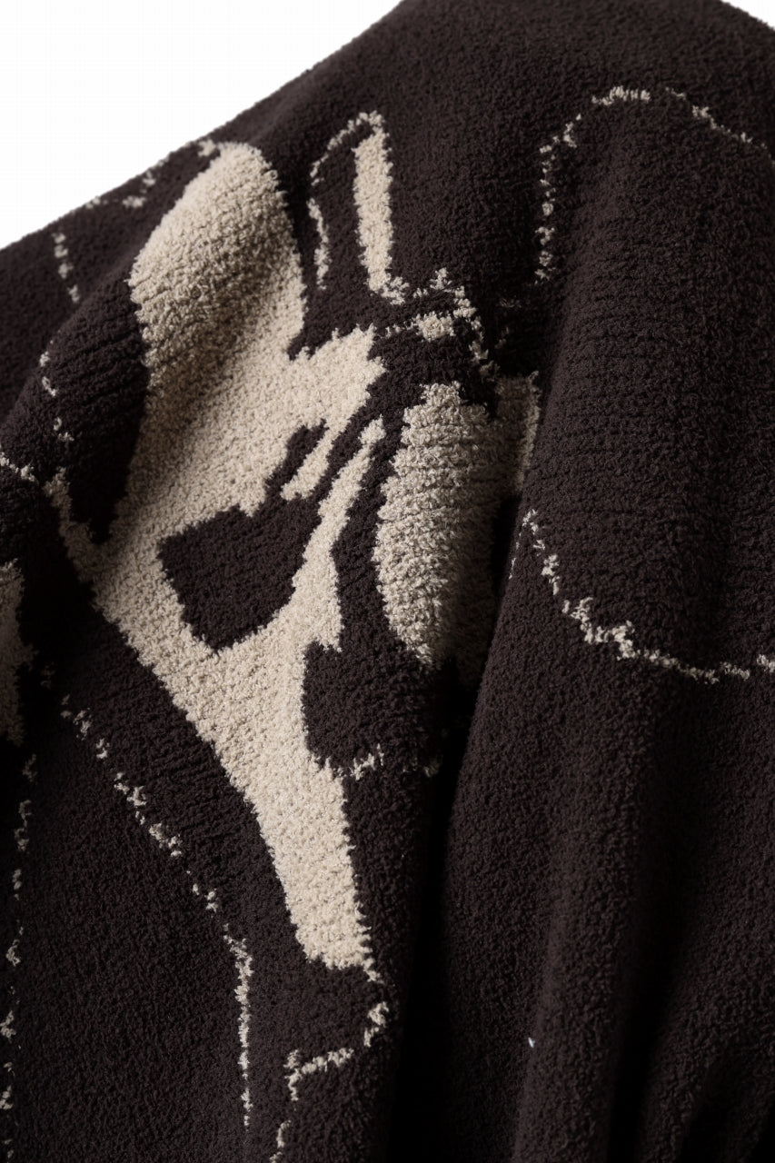 Load image into Gallery viewer, MASTERMIND WORLD LOUNGE FULL-ZIP HOODIE / SOFTY BOA FLEECE (BROWN x SAND)