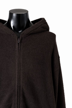 Load image into Gallery viewer, MASTERMIND WORLD LOUNGE FULL-ZIP HOODIE / SOFTY BOA FLEECE (BROWN x SAND)