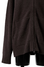 Load image into Gallery viewer, MASTERMIND WORLD LOUNGE FULL-ZIP HOODIE / SOFTY BOA FLEECE (BROWN x SAND)