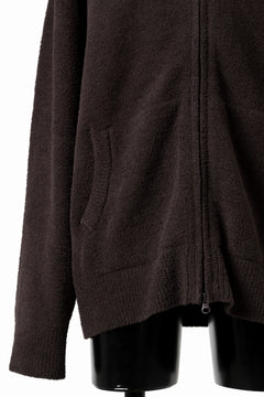 Load image into Gallery viewer, MASTERMIND WORLD LOUNGE FULL-ZIP HOODIE / SOFTY BOA FLEECE (BROWN x SAND)