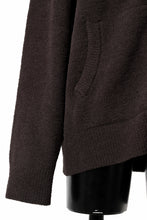 Load image into Gallery viewer, MASTERMIND WORLD LOUNGE FULL-ZIP HOODIE / SOFTY BOA FLEECE (BROWN x SAND)