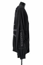 画像をギャラリービューアに読み込む, MASTERMIND WORLD PATCHWORK CARDIGAN / CASHMERE KNIT (BLACK)