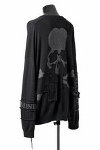 画像をギャラリービューアに読み込む, MASTERMIND WORLD PATCHWORK CARDIGAN / CASHMERE KNIT (BLACK)