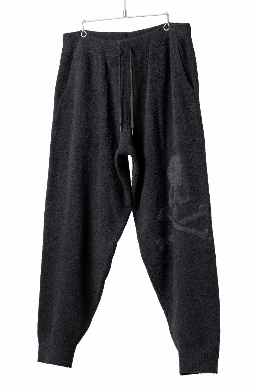 Load image into Gallery viewer, MASTERMIND WORLD LOUNGE LONG PANTS / SOFTY BOA FLEECE (BLACK x CHARCOAL)