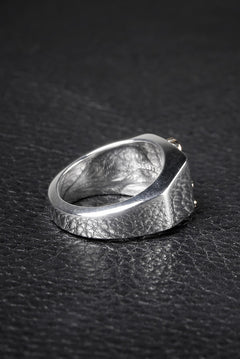 Load image into Gallery viewer, MASTERMIND WORLD COLLEGE RING (GOLD x SILVER)