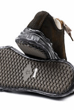 画像をギャラリービューアに読み込む, ISAMU KATAYAMA BACKLASH xx Maison MIHARA YASUHIRO “HANK” OG SOLE STEER SUEDE GARMENT-DYED LOW-TOP SNEAKER (BLACK)