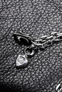 画像をギャラリービューアに読み込む, 【最短出荷可能】Loud Style Design - GET IN THE RING - DARK LUSTER - "LGN-003" SILVER NECKLACE