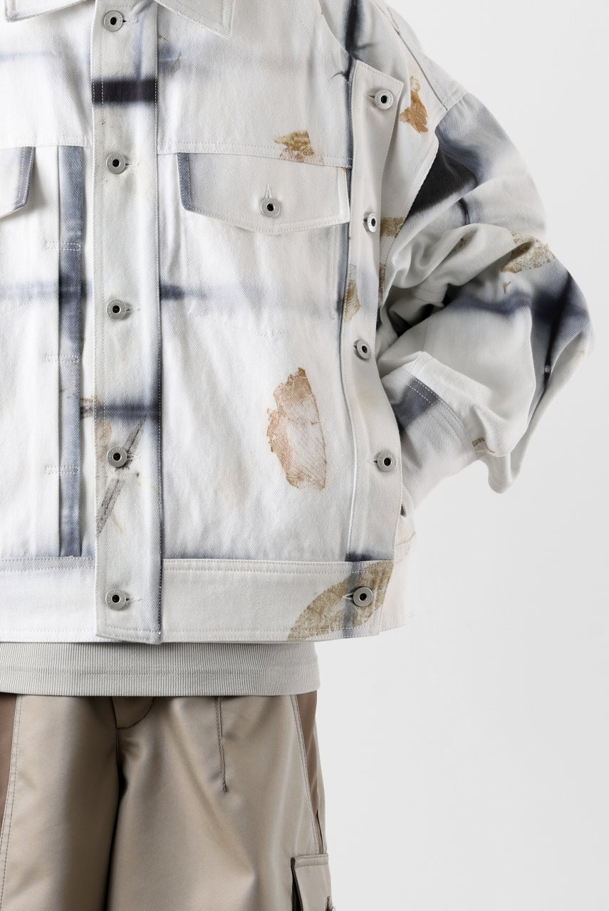 Load image into Gallery viewer, Feng Chen Wang NATURAL PLANT DYE JACKET (BLACK/WHITE)