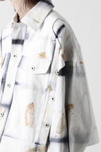 Load image into Gallery viewer, Feng Chen Wang NATURAL PLANT DYE JACKET (BLACK/WHITE)