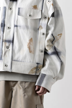 Load image into Gallery viewer, Feng Chen Wang NATURAL PLANT DYE JACKET (BLACK/WHITE)
