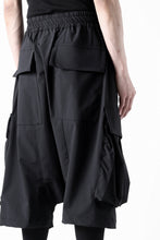 画像をギャラリービューアに読み込む, A.F ARTEFACT SARROUEL CARGO SHORTS / TECH-SMOOTH (BLACK)