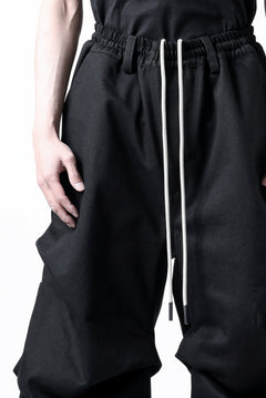画像をギャラリービューアに読み込む, A.F ARTEFACT EXTREME WIDE BAGGY PANTS / PURE DENIM (BLACK)