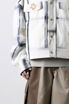 Load image into Gallery viewer, Feng Chen Wang NATURAL PLANT DYE JACKET (BLACK/WHITE)