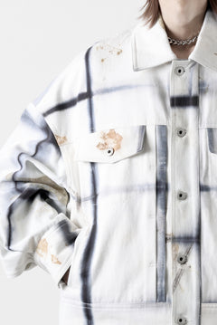 Load image into Gallery viewer, Feng Chen Wang NATURAL PLANT DYE JACKET (BLACK/WHITE)