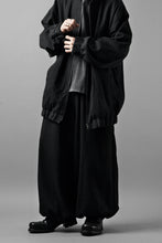 画像をギャラリービューアに読み込む, kujaku hem tuck wide easy pants / P-353 (black)