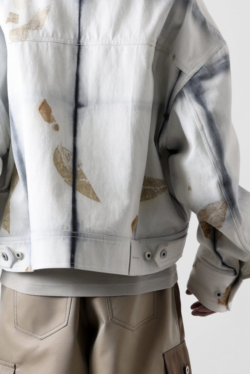 Load image into Gallery viewer, Feng Chen Wang NATURAL PLANT DYE JACKET (BLACK/WHITE)