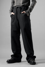 画像をギャラリービューアに読み込む, OPPOSE DUALITY SUB ONG RIB SWEAT PANTS (BLACK)
