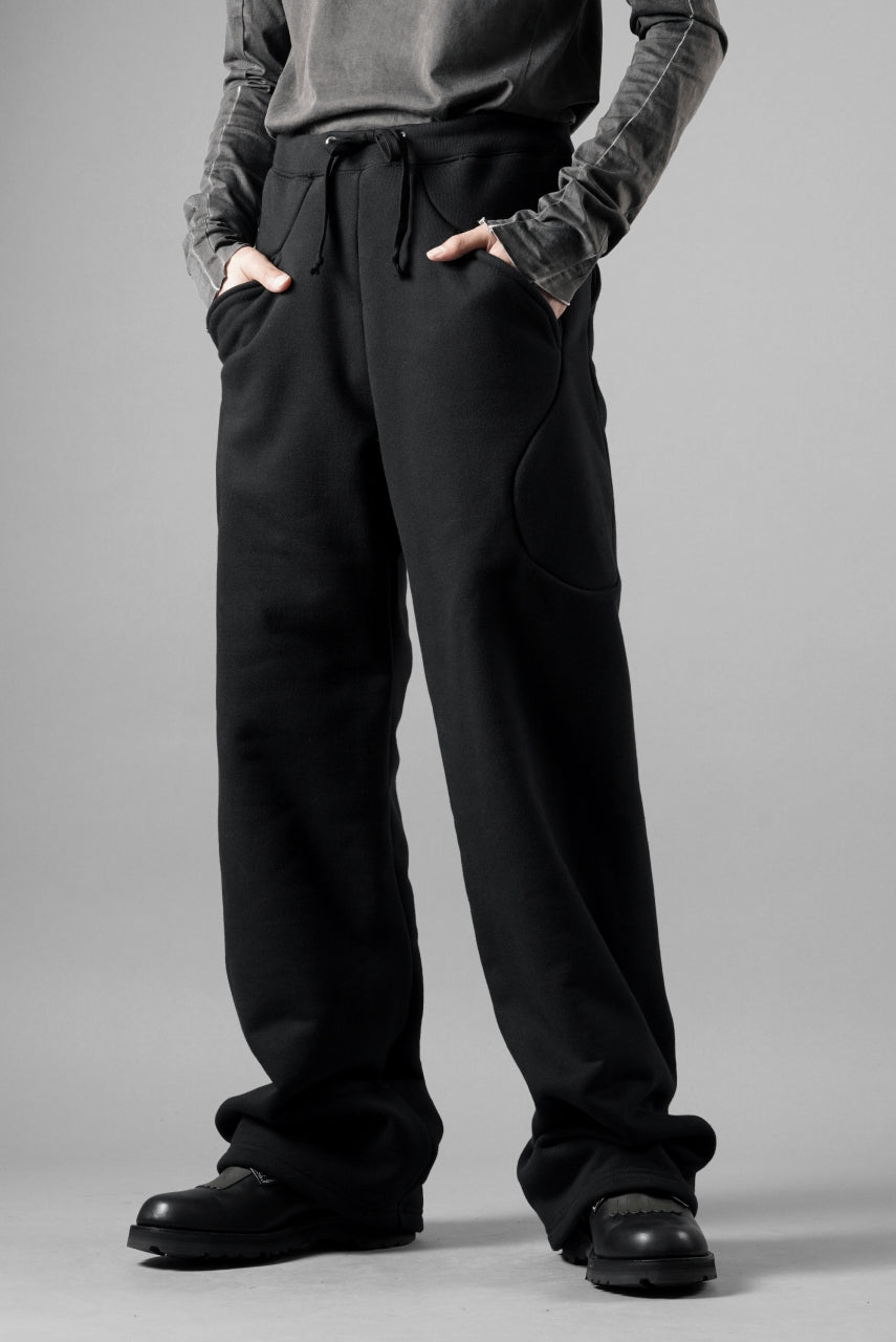 画像をギャラリービューアに読み込む, OPPOSE DUALITY SUB ONG RIB SWEAT PANTS (BLACK)