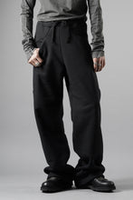 画像をギャラリービューアに読み込む, OPPOSE DUALITY SUB ONG RIB SWEAT PANTS (BLACK)