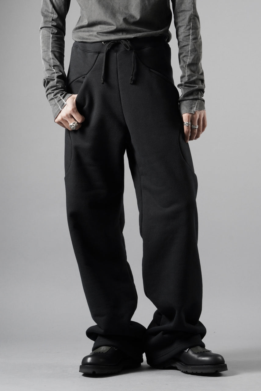 画像をギャラリービューアに読み込む, OPPOSE DUALITY SUB ONG RIB SWEAT PANTS (BLACK)