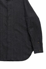 画像をギャラリービューアに読み込む, forme d'expression Minimal Outer Shirt / B95F (Off Black)