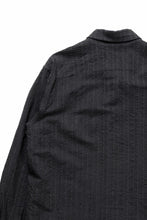 画像をギャラリービューアに読み込む, forme d'expression Minimal Outer Shirt / B95F (Off Black)