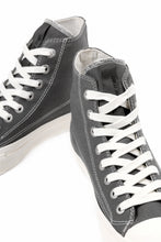 画像をギャラリービューアに読み込む, Y's for men HIGH TOP SNEAKER / COTTON CANVAS (GREY x WHITE)