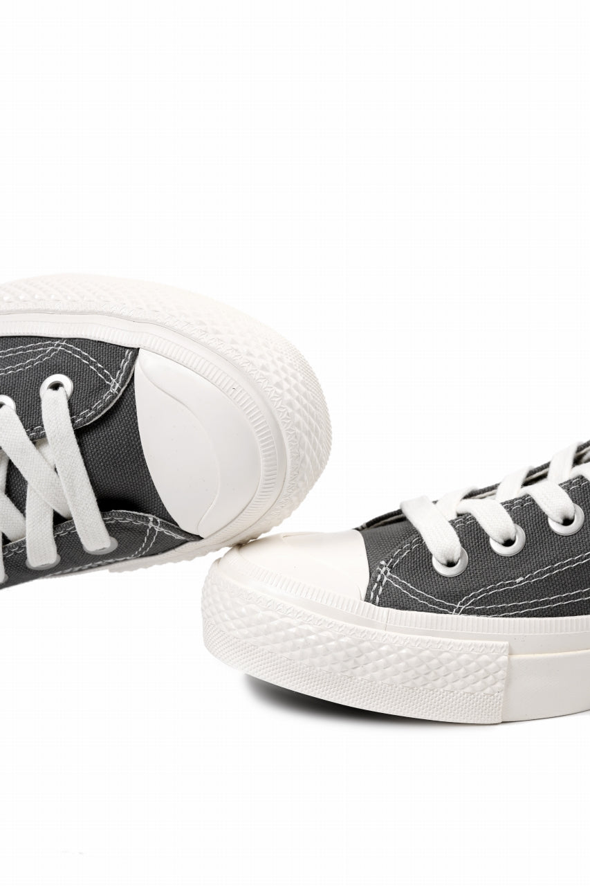 画像をギャラリービューアに読み込む, Y's for men HIGH TOP SNEAKER / COTTON CANVAS (GREY x WHITE)