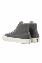 画像をギャラリービューアに読み込む, Y's for men HIGH TOP SNEAKER / COTTON CANVAS (GREY x WHITE)