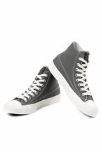 画像をギャラリービューアに読み込む, Y's for men HIGH TOP SNEAKER / COTTON CANVAS (GREY x WHITE)