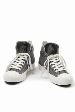 画像をギャラリービューアに読み込む, Y's for men HIGH TOP SNEAKER / COTTON CANVAS (GREY x WHITE)
