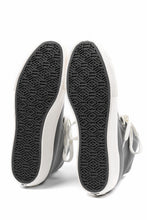 画像をギャラリービューアに読み込む, Y's for men HIGH TOP SNEAKER / COTTON CANVAS (GREY x WHITE)