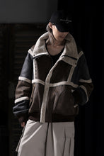 画像をギャラリービューアに読み込む, Feng Chen Wang DOUBLE SIDED SHERPA JACKET (GRAY)