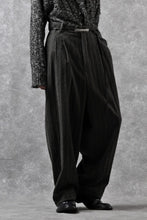 画像をギャラリービューアに読み込む, forme d'expression 2Tucked Baggy Pants (Grey)