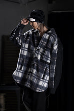 画像をギャラリービューアに読み込む, Feng Chen Wang FLANNEL SHIRT WITH QUILT PHOENIX (NAVY)