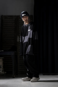 画像をギャラリービューアに読み込む, Feng Chen Wang LANDSCAPE PAINTING JACQUARD BEANIE (BLACK/GREY)