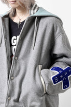 画像をギャラリービューアに読み込む, FACETASM HOODED STADIUM JACKET (GRAY)
