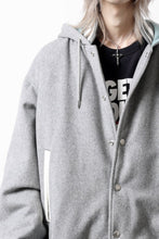 画像をギャラリービューアに読み込む, FACETASM HOODED STADIUM JACKET (GRAY)