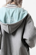 画像をギャラリービューアに読み込む, FACETASM HOODED STADIUM JACKET (GRAY)