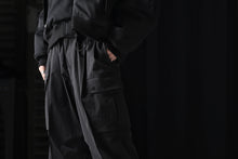 画像をギャラリービューアに読み込む, th products NERDRUM / Cargo Pants / recycled nylon stretch taffeta (black)