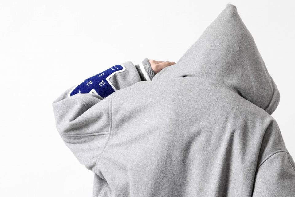画像をギャラリービューアに読み込む, FACETASM HOODED STADIUM JACKET (GRAY)