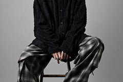 Load image into Gallery viewer, MASTERMIND WORLD OG ARAN CARDIGAN (BLACK)