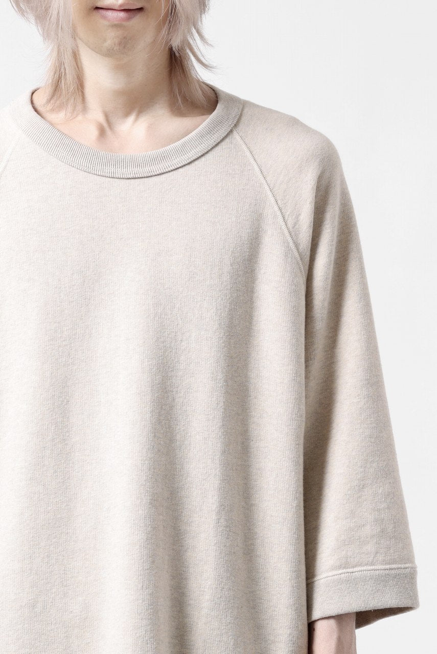 画像をギャラリービューアに読み込む, N/07 RAGLAN LOOSEY TOP / VINTAGE COTTON TERRY (OATMEAL)