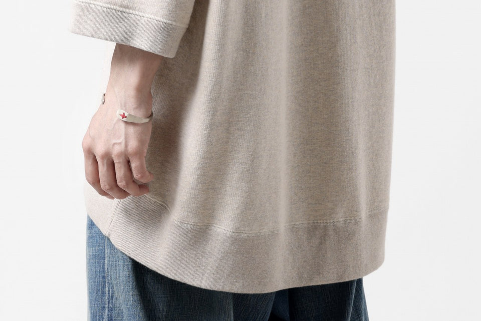 画像をギャラリービューアに読み込む, N/07 RAGLAN LOOSEY TOP / VINTAGE COTTON TERRY (OATMEAL)
